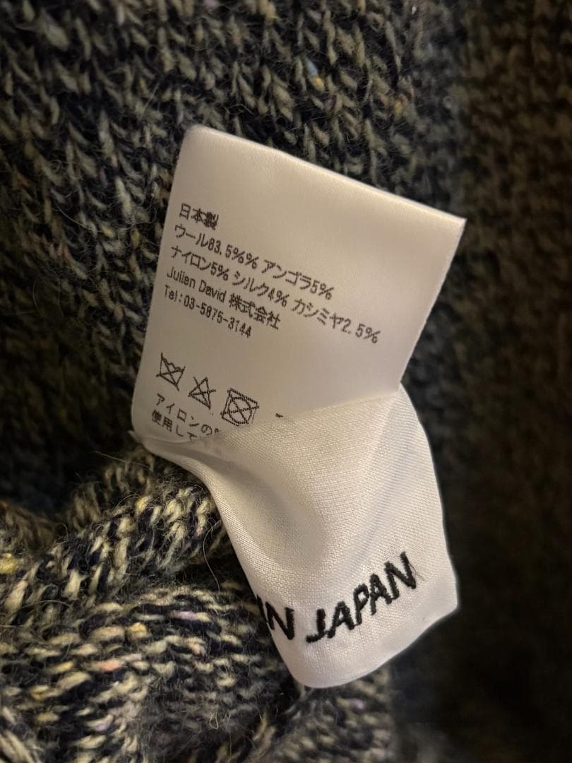 julien david ハイネック ウールニット セーター カシミア