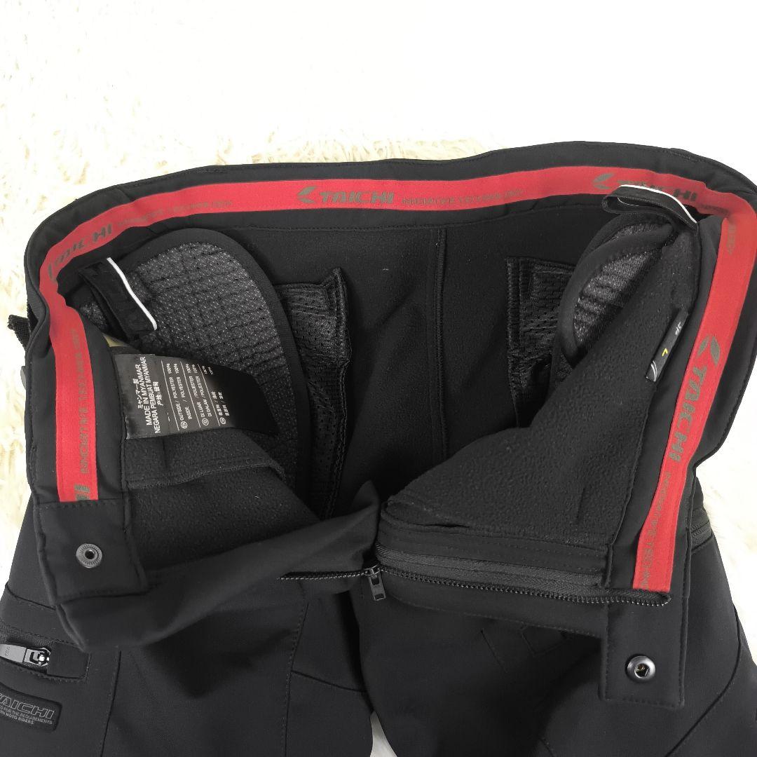 ✨未使用級✨ RSタイチ ウインドストップ ソフトシェルパンツ プロテクタ 黒