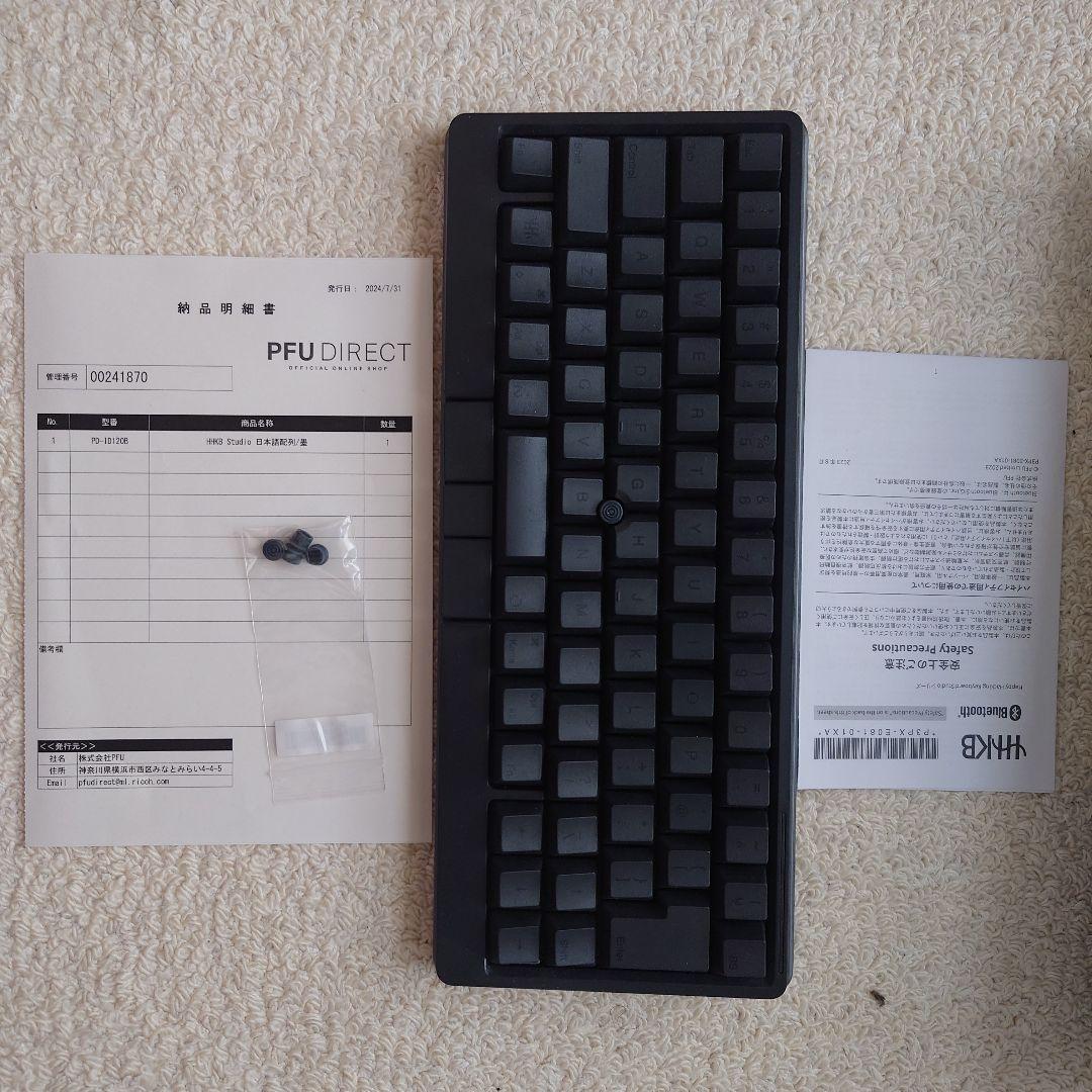 PFU キーボード HHKB Studio 日本語配列／墨