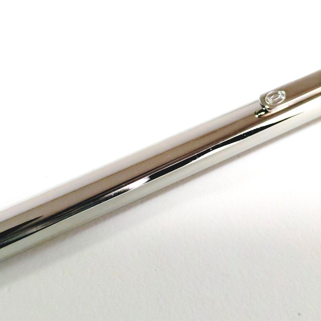 Cartier カルティエ マストドゥ ボールペン 筆記具 ロゴ刻印 シルバー