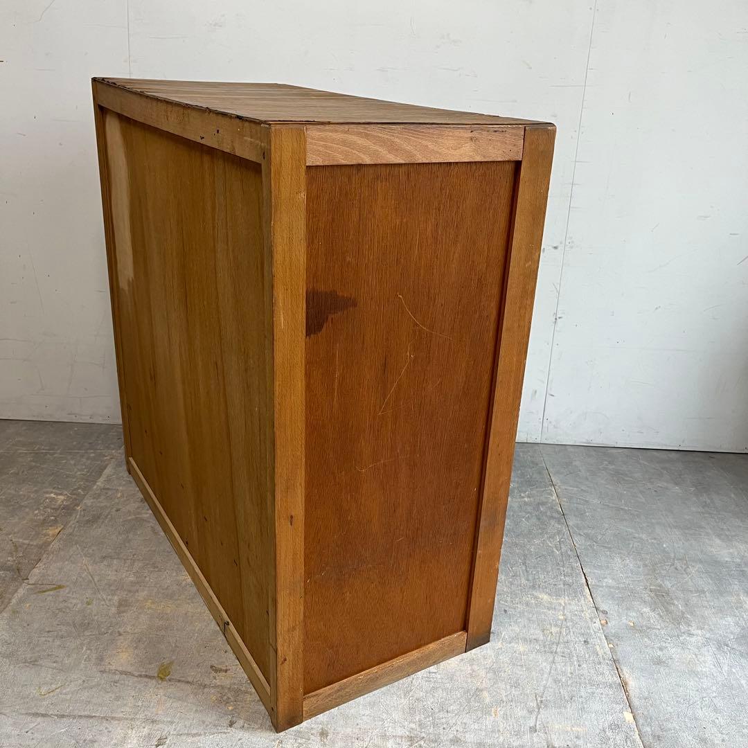 アンティーク 飾り棚 オープンラック 本棚 引き出し二杯 昭和レトロ z613