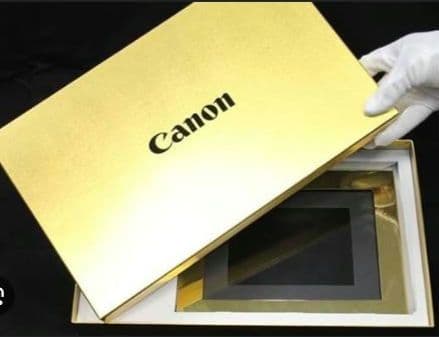 CANON　金のフォトフレーム 純銀　24金　24K キャノン キャンペーン