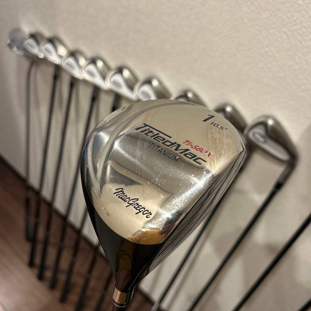 マグレガー　メンズ R 13本　右利き　マックテック　ゴルフセット
