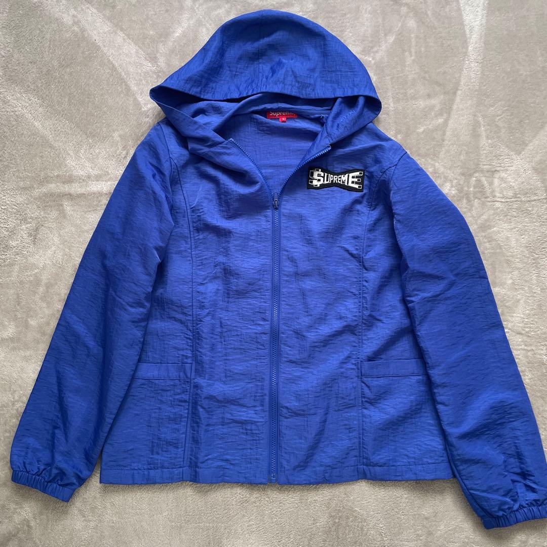 【極美品】シュプリーム Supreme ナイロンパーカー ブルゾン ロゴ