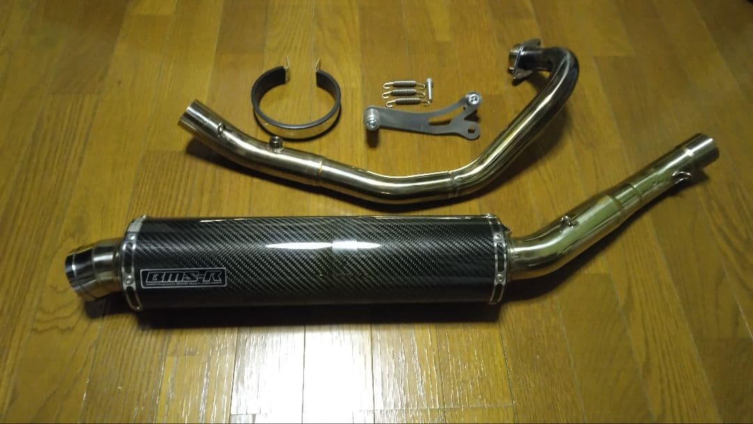 Vストローム250SX BEAMSマフラー