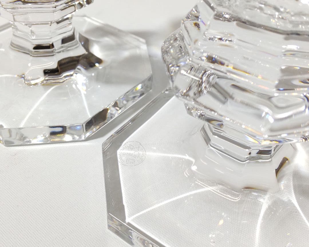 バカラ　アルクールブジョワール　ペア　キャンドルホルダー