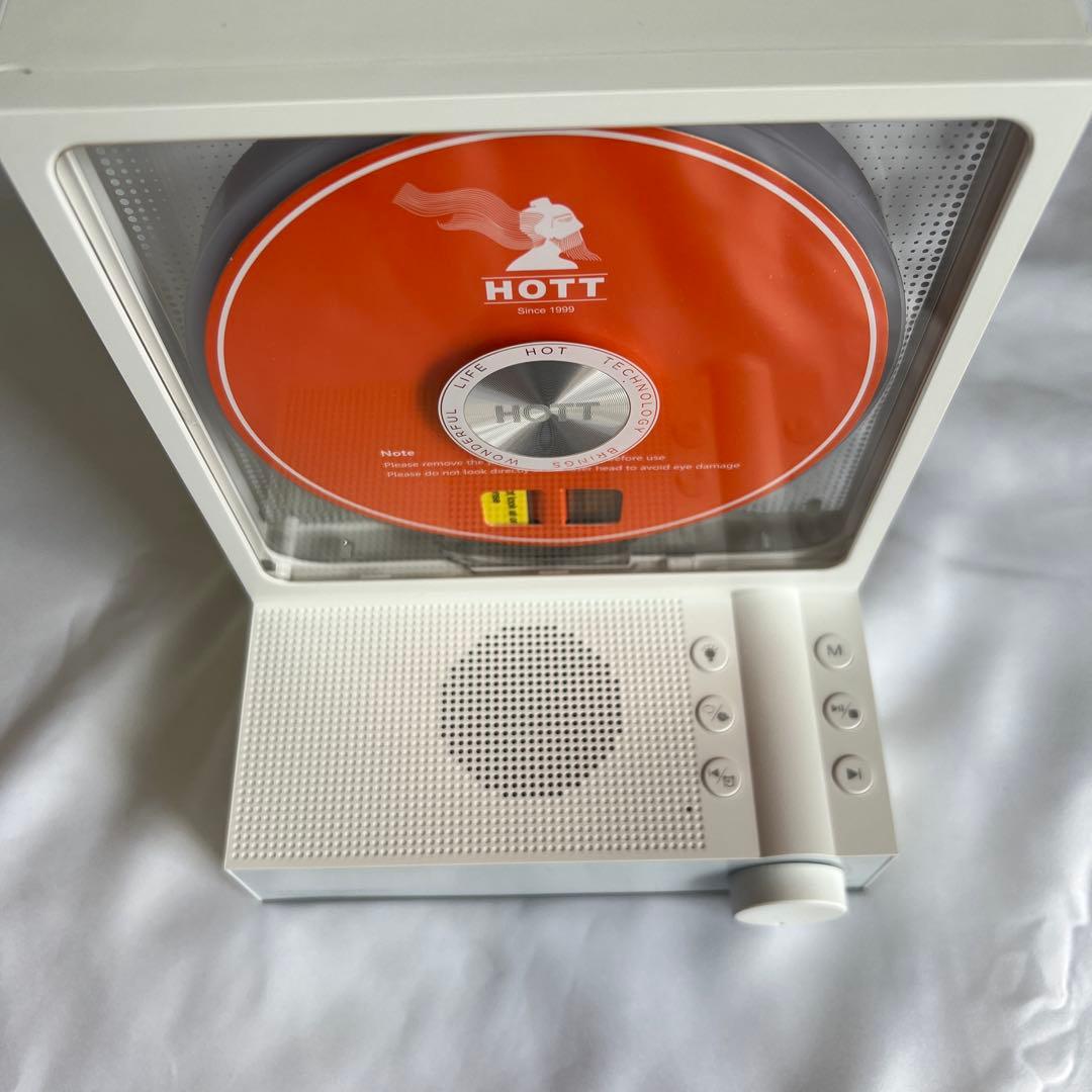 お買得❤️カラーライト付き⭐️CDプレイヤー⭐️Bluetooth⭐️リモコン付き