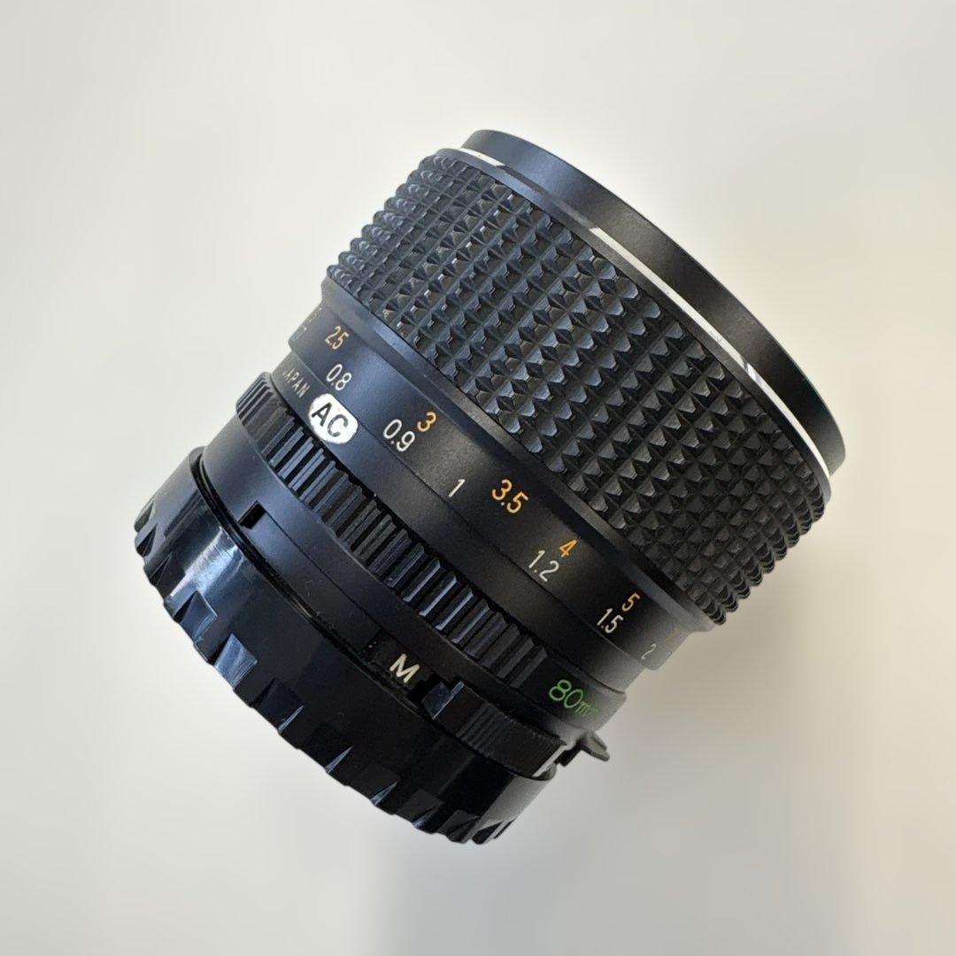 MAMIYA マミヤ SEKOR C 80mm F1.9 単焦点レンズ