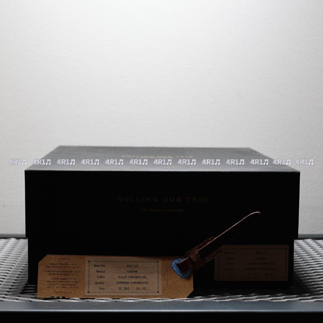 【未使用品】ROLLING DUB TRIO CASPER US8.5 黒