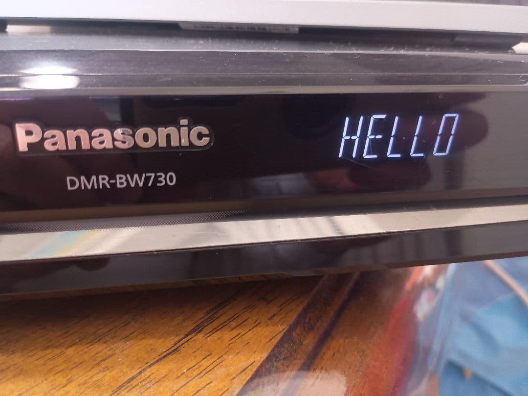 Panasonic DMR-BW730 新品2TB 換装済み 動作品 W録画