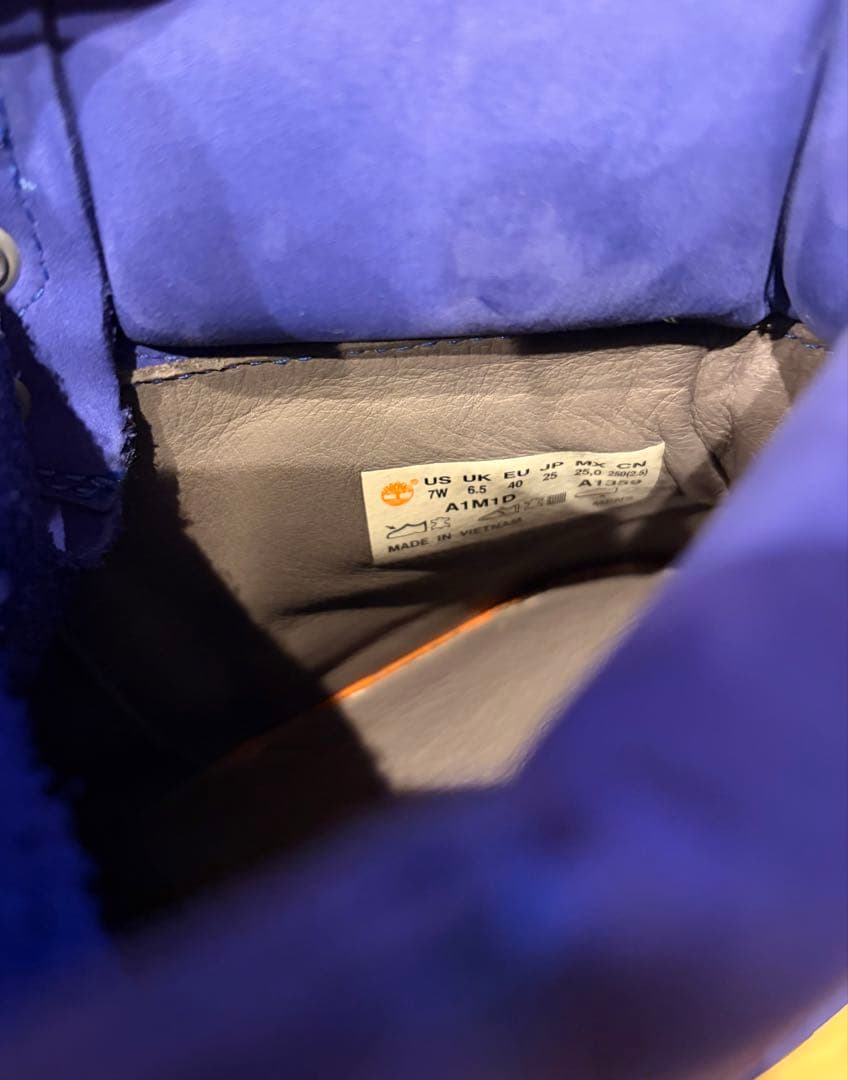 【レア】新品同様　25cmティンバーランド クレマチス