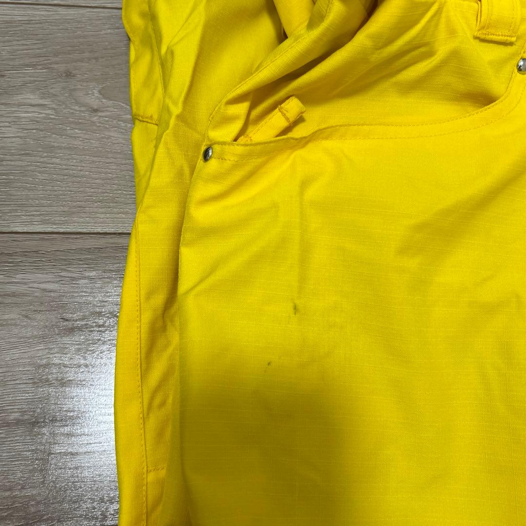 ロキシー　スノボウェア　スノーボードウェア　スキーウェア　M ボタニカル　黄色