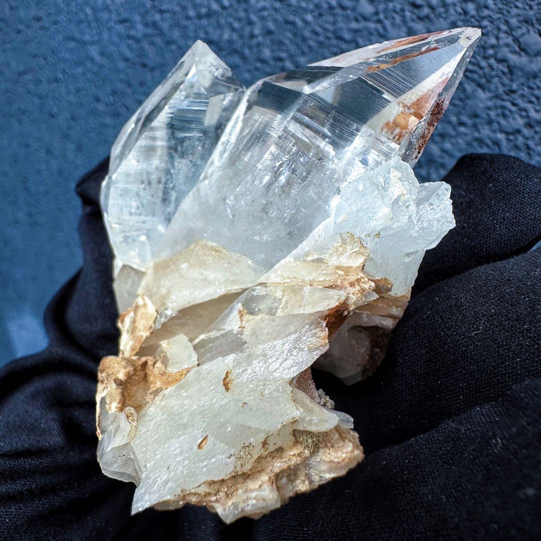 希少高透明度❗️マニカラン産レインボーヒマラヤ水晶クラスター超強いパワーA1409