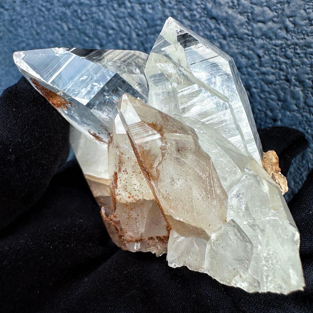 希少高透明度❗️マニカラン産レインボーヒマラヤ水晶クラスター超強いパワーA1409