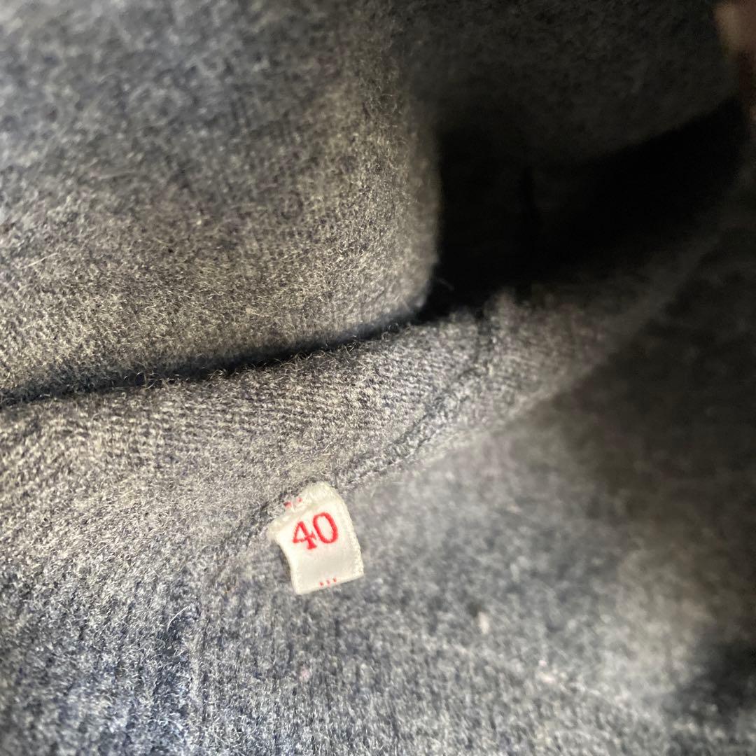 70s80s dunhill スコットランド製 カシミヤニットカーディガン 40