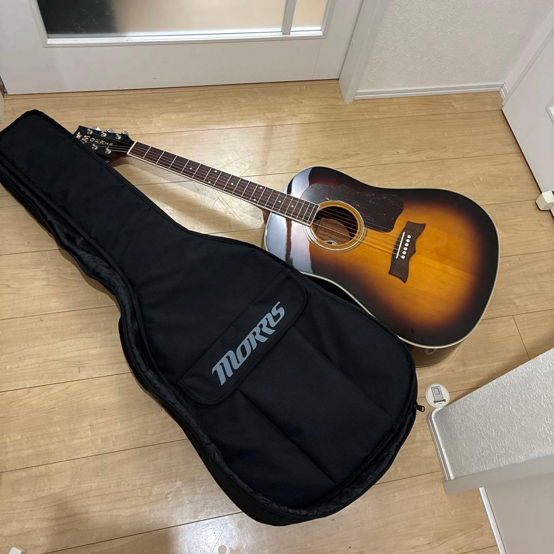 希少！安い！MORRIS G-401 TSエレアコ　アコースティックギター