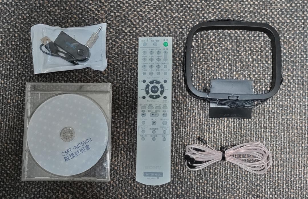 SONY CMT-M35WM MD/CD/カセット/BT対応 動作良好 ・美品