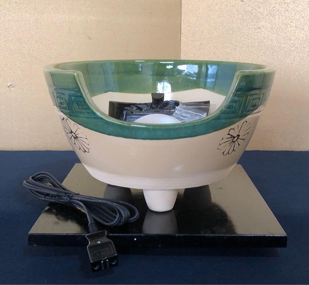 《R》茶道具 織部B 野々田式 風炉型電熱器 元箱　260109き2