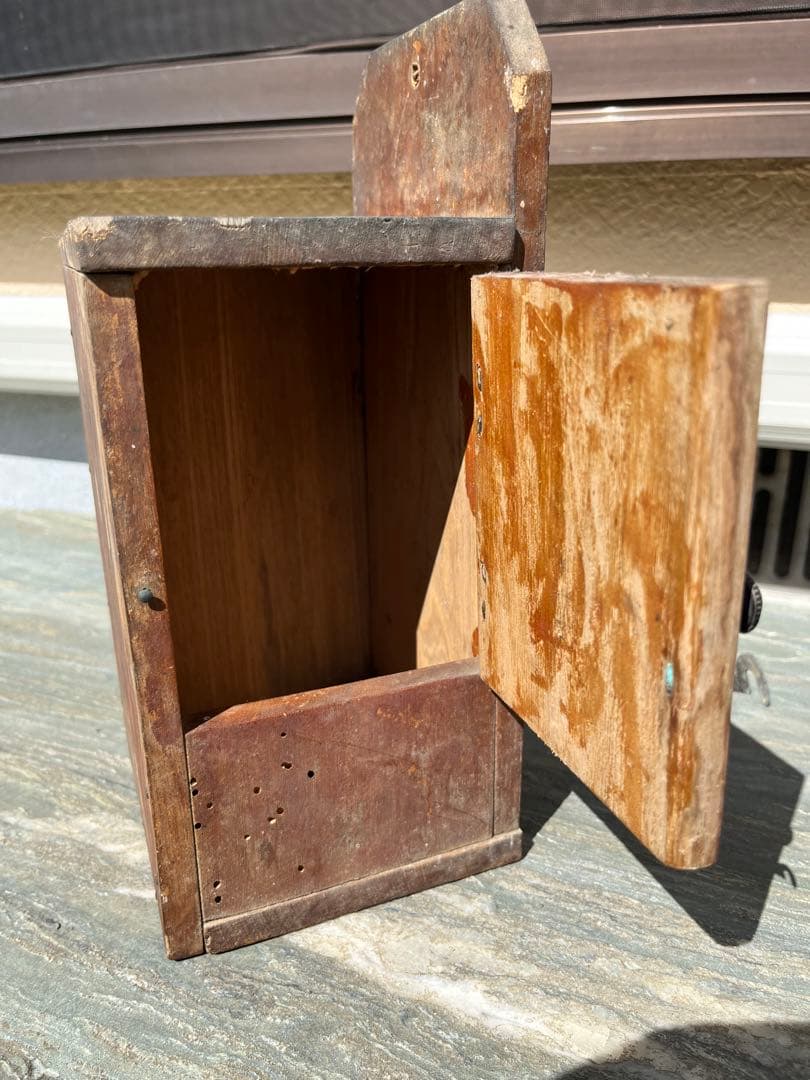 国旗　アンティーク　木箱　戦時中