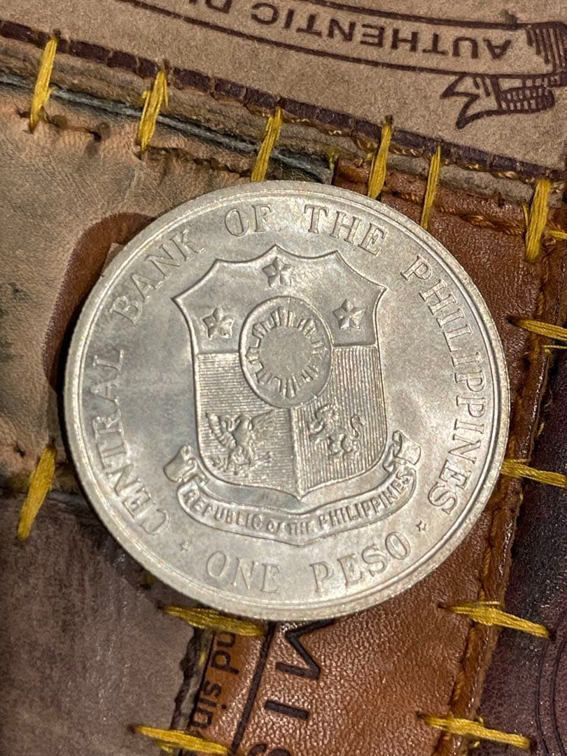 フィリピン　1963年　100周年　1ペソ　銀貨