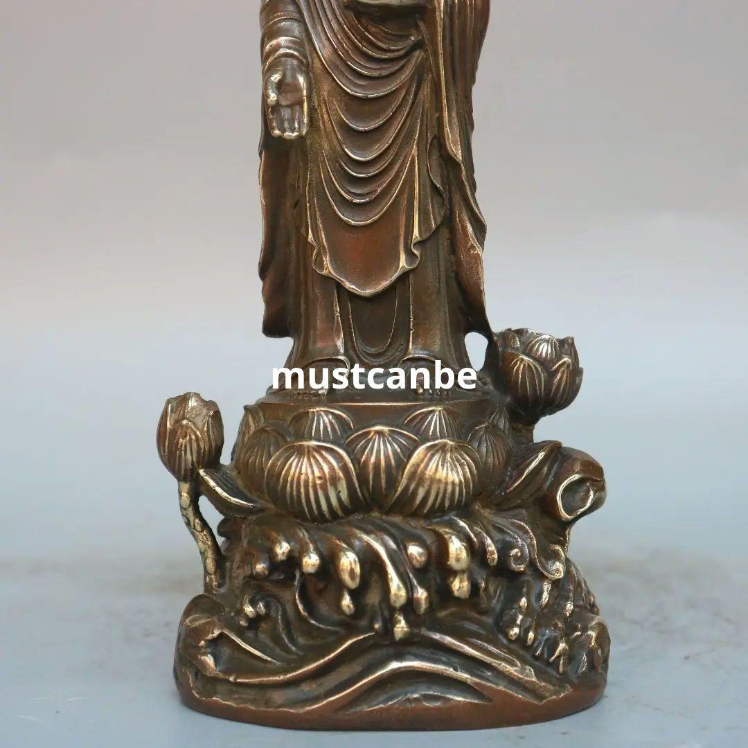 仏教美術 仏像 西方三聖立仏仏像 奉納仏像 工芸品 銅製品 置物