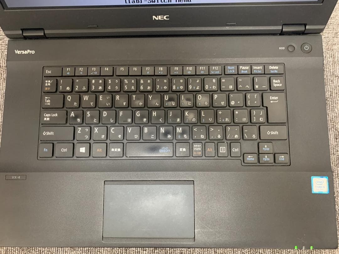 NECジャンクノートPC　SSD500GB　02　Core i5