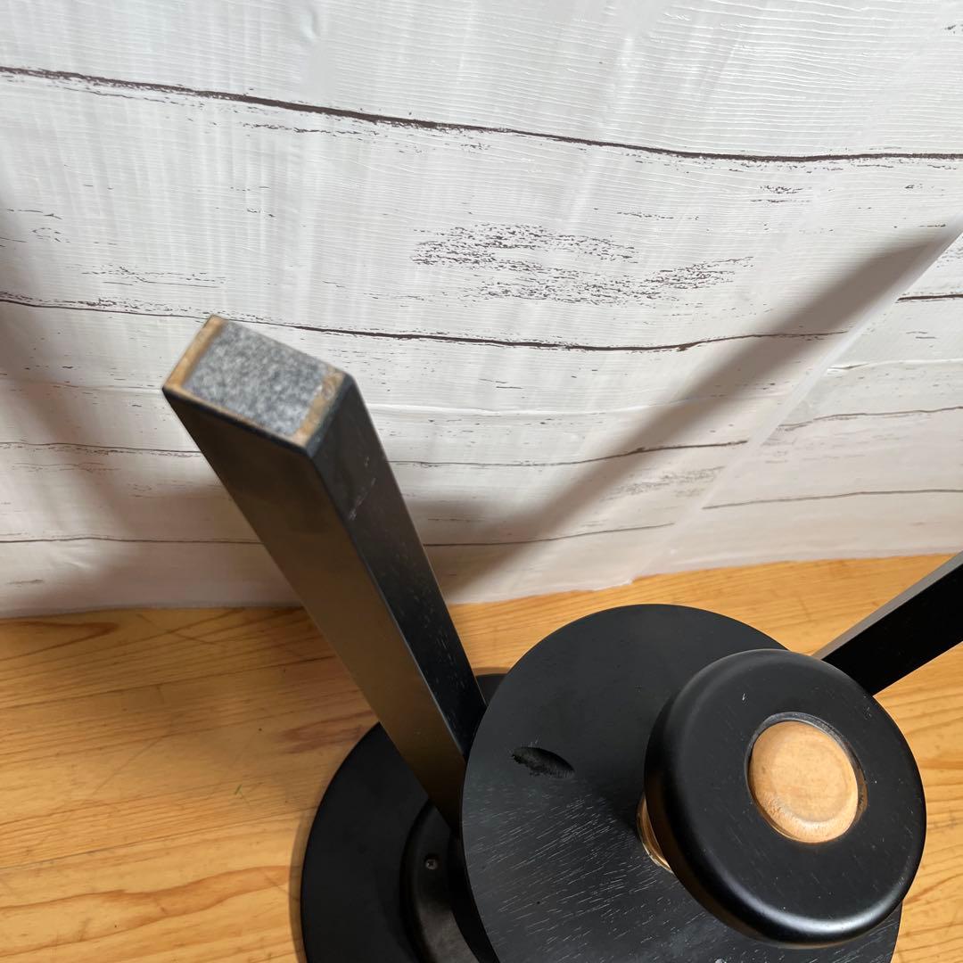 広松木工　LUME スツール　回転式　サイドテーブル　ミニクッション