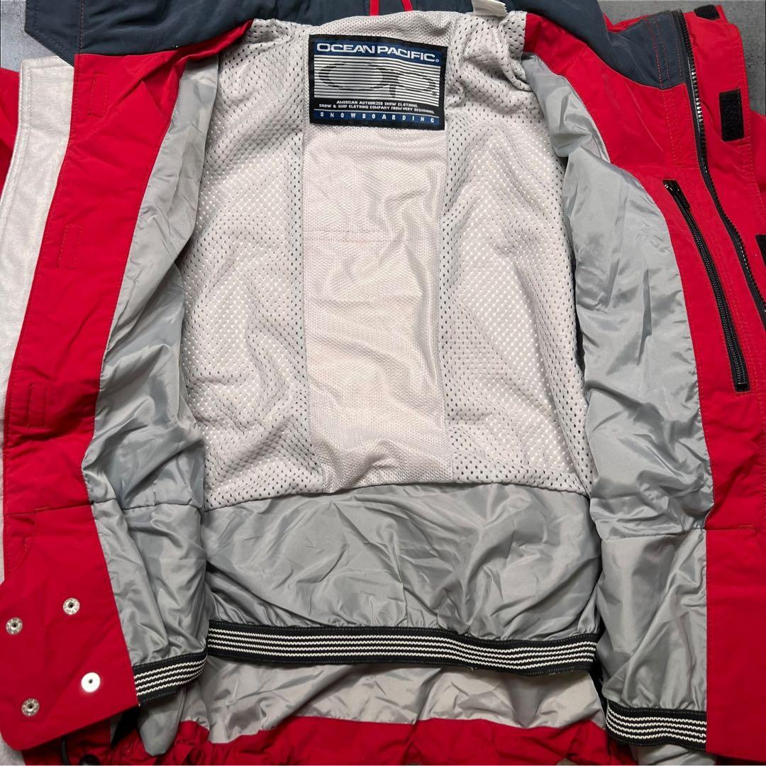 00s oaean pacific 短丈　ドローコード　シェルジャケット　M