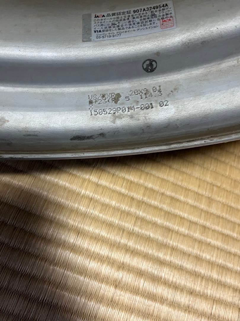 いけたにwork VSXX 20インチホイールタイヤセット