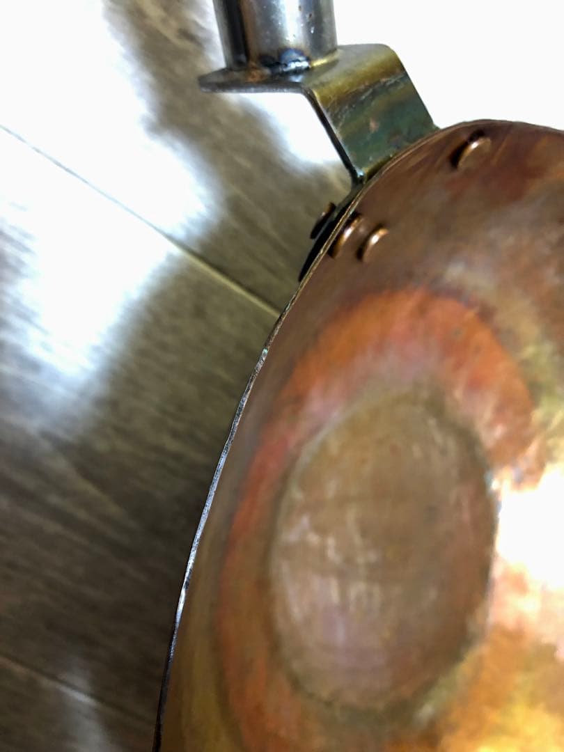 maf メタルアートファクトリー 銅製 フライパン 約25cm