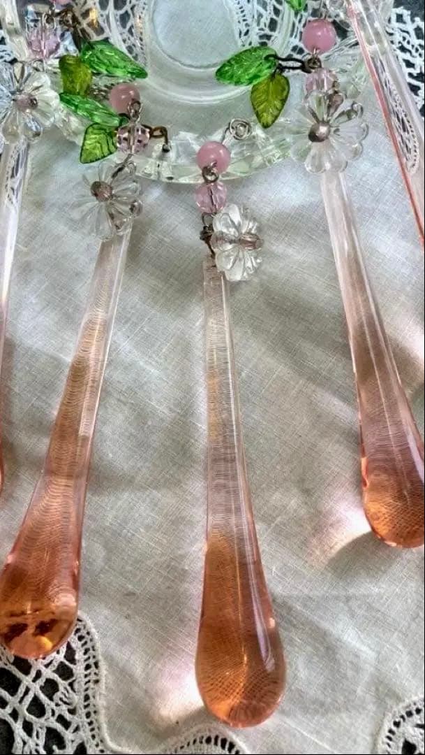 シャンデリア　（1890年）　ドロップ　パーツ　 ムラーノ アンティーク