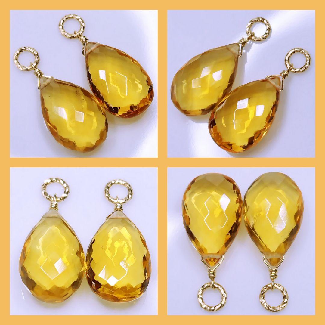 No.1396 淡水パール ドロップ ピアス イヤリング チャーム 14kgf