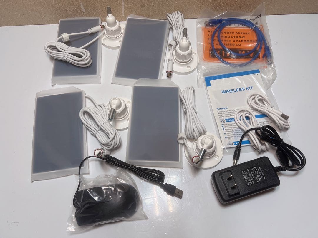 太陽光発電によるワイヤレスホームセキュリティカメラシステム