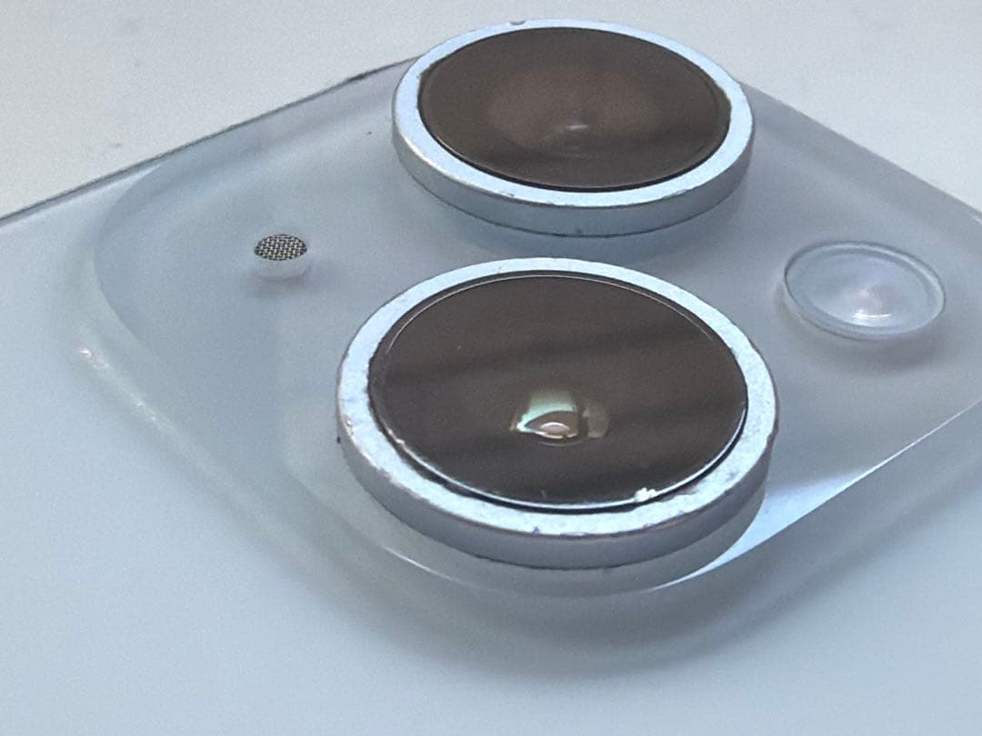 iPhone 15 ブルー 128GB SIMフリー 86% 手帳型ケース付き