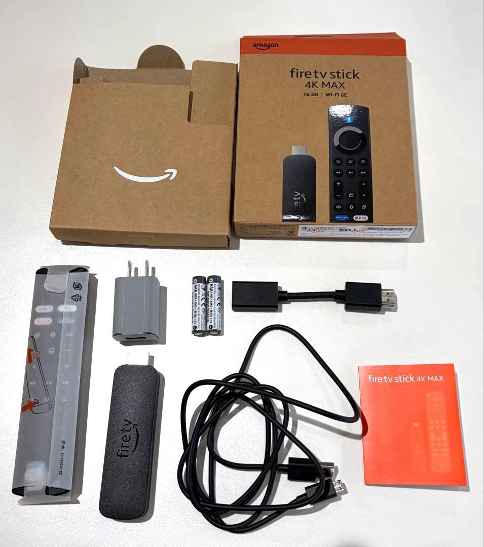 【極美品】Fire TV Stick 4K Max 16GB Wi-Fi 6E