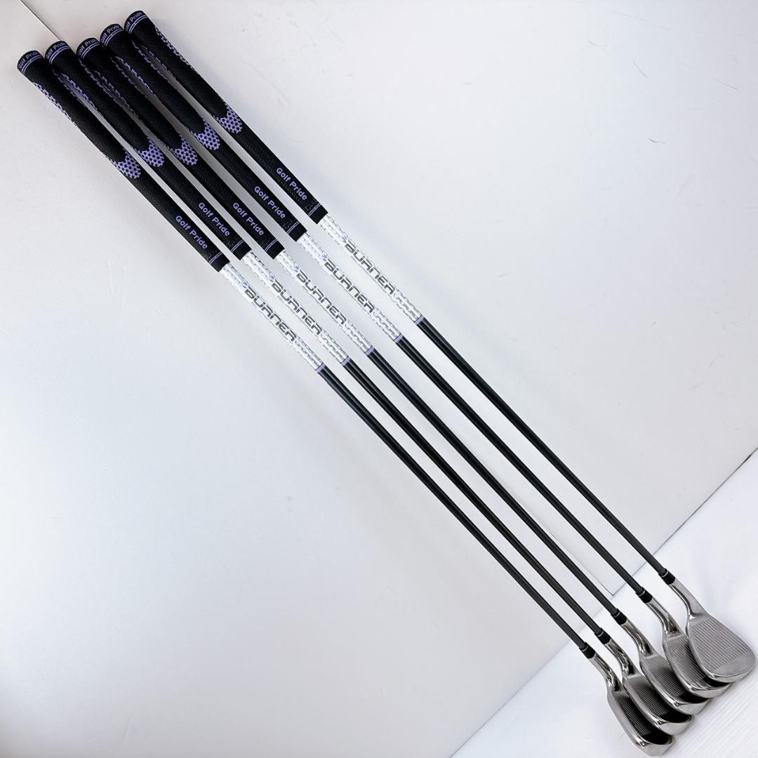 テーラーメイド　バーナースーパーローンチ　レディース　アイアンセット　5本（L）