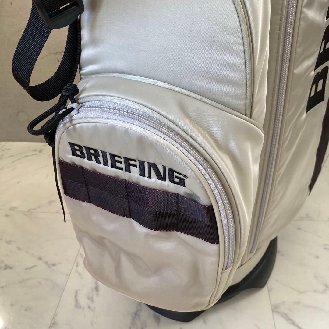⛳️極美品 ブリーフィング ゴルフ CR-4 #02 キャディバッグ 薄茶