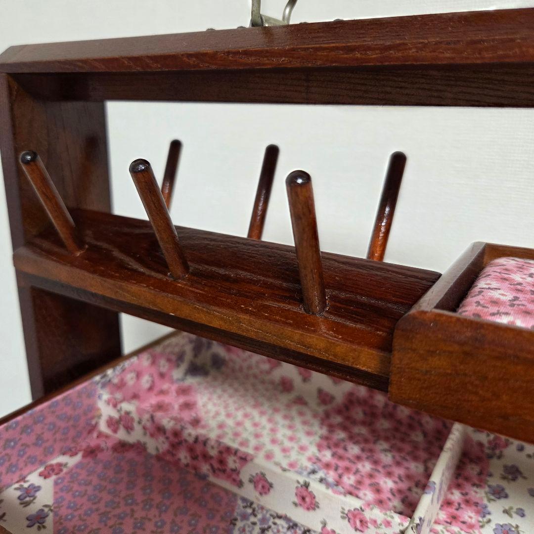 可愛い過ぎるソーイングボックス　裁縫箱　ヴィンテージ