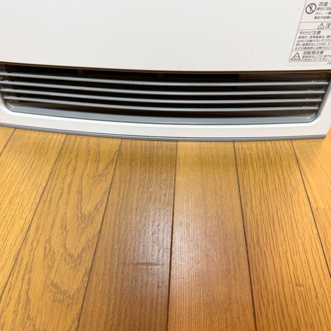 美品　ノーリツ　ガスファンヒーター　都市ガス用