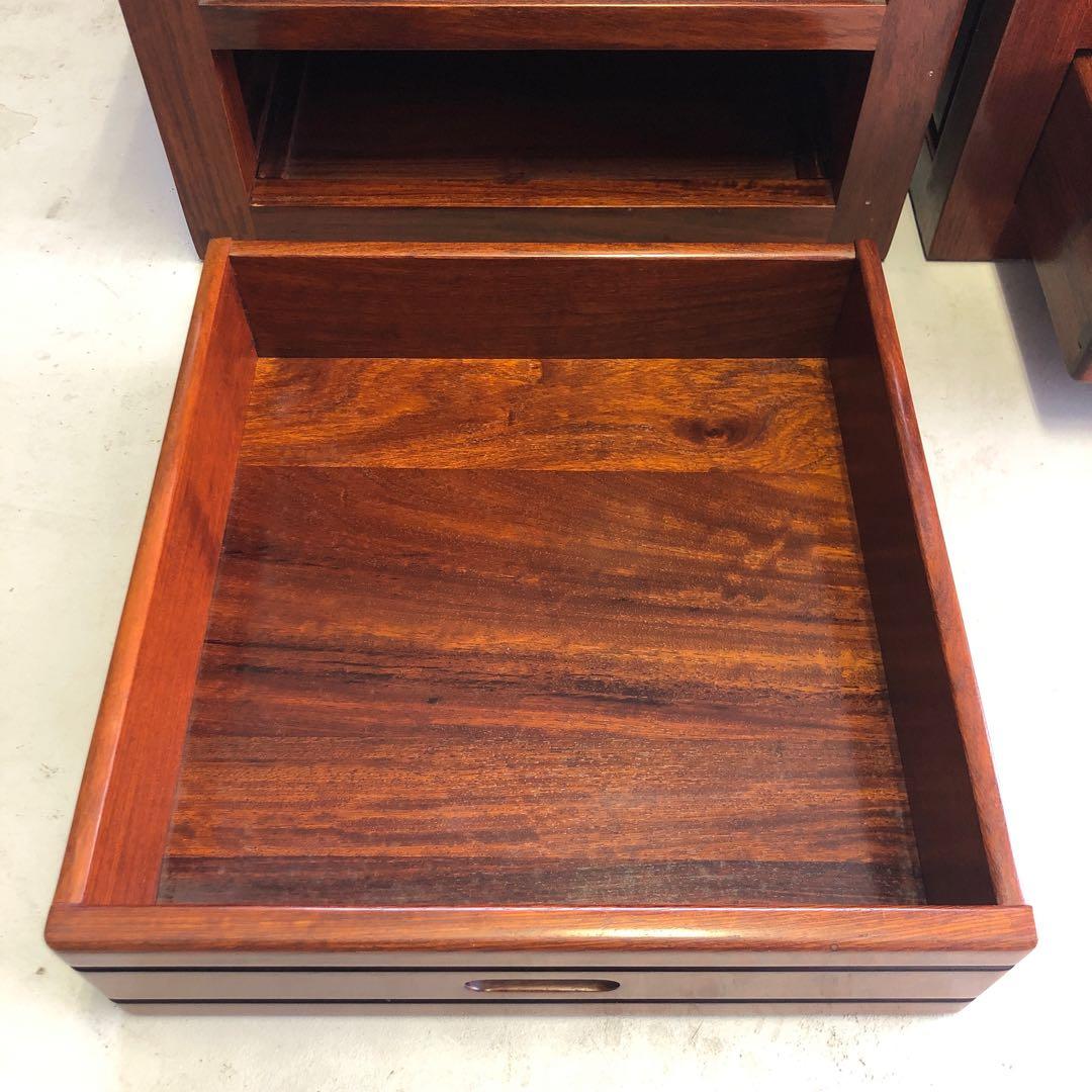 民藝家具　囲炉裏チェア(1/2)　座面下収納・引出し付き