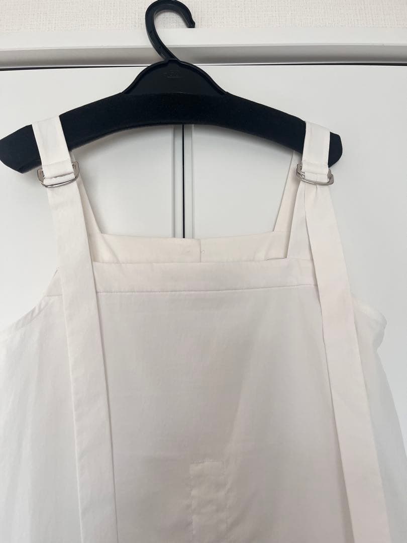 UN3D.　アンスリード　HEM GATHER SH CAMISOLE ホワイト