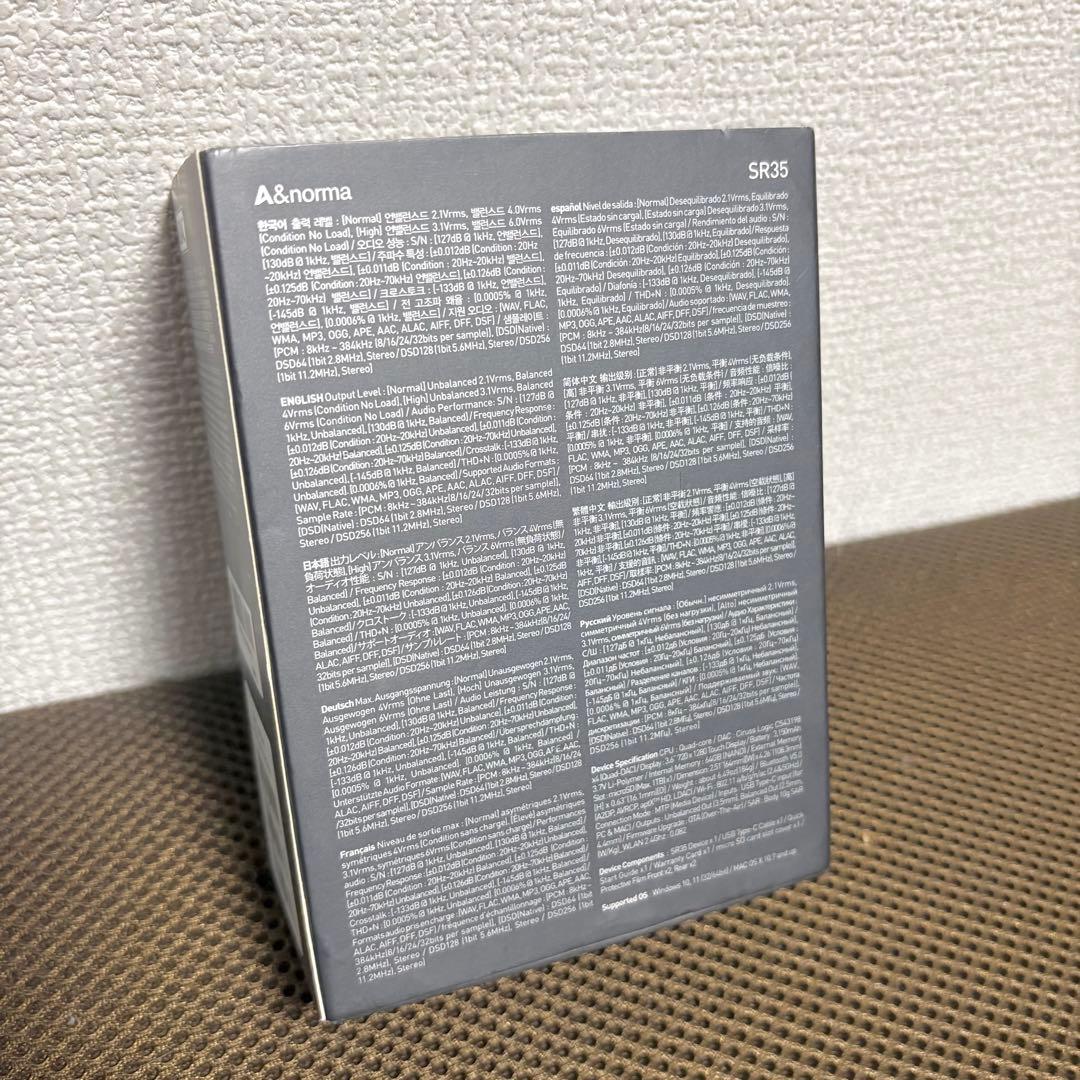 【美品】Astell&Kern A&norma SR35 チャコールグレー