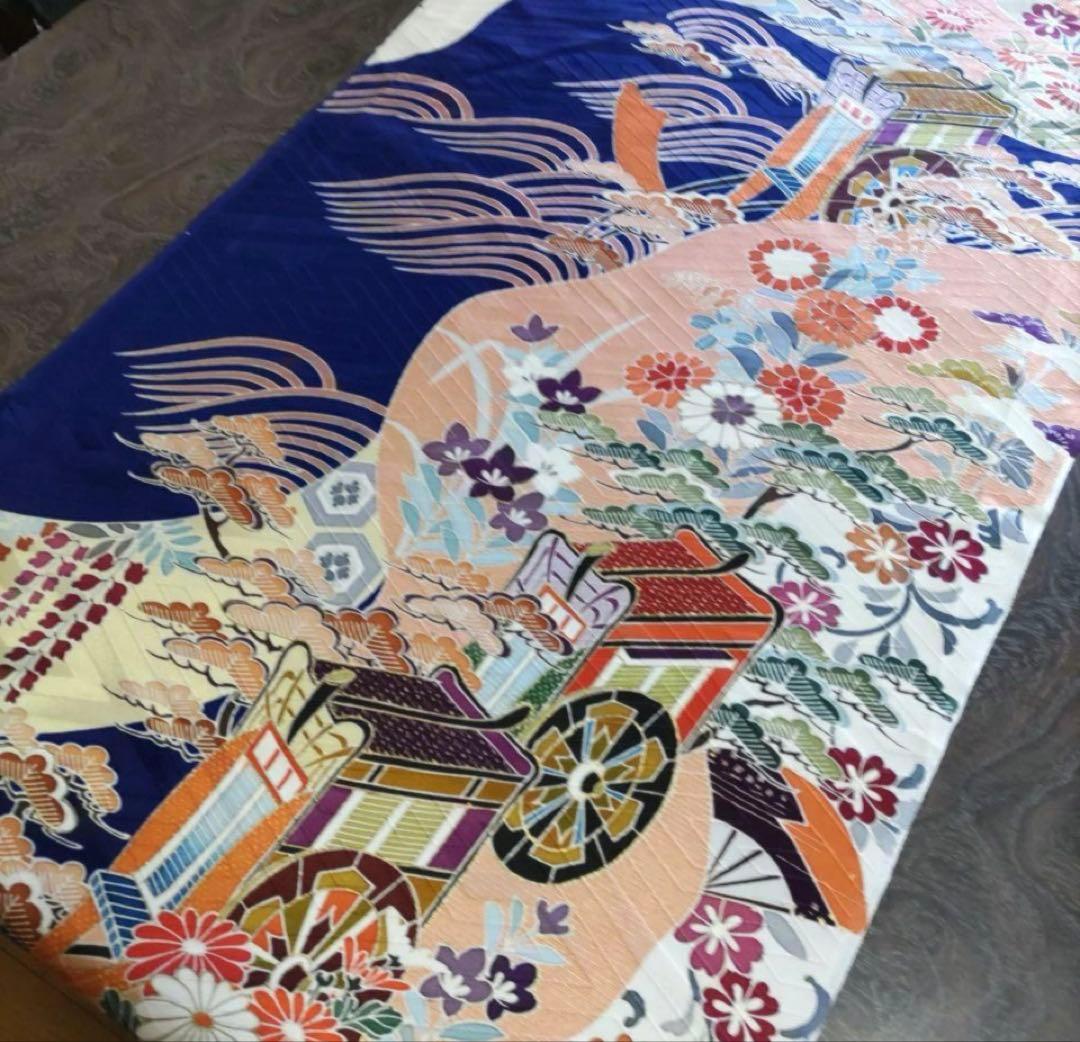 B456.pon2pan2☆犬オーダーお着物☆犬お引き摺りお着物☆犬お着物