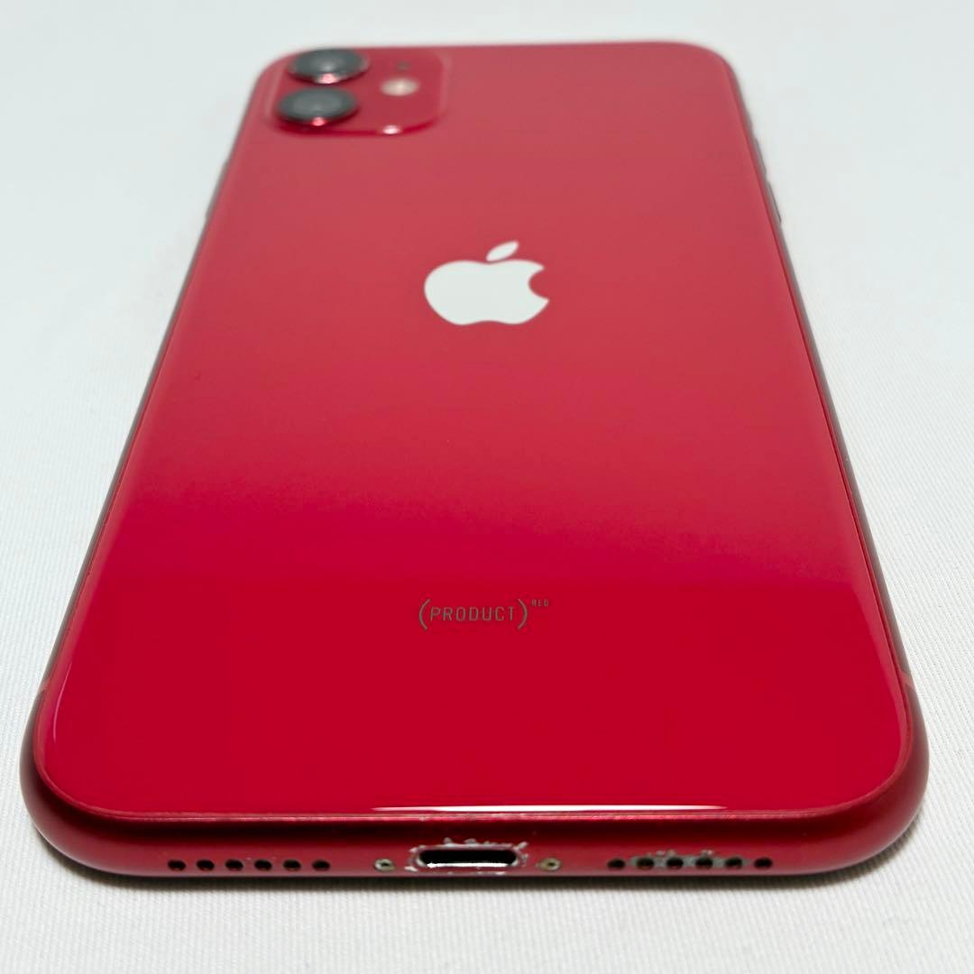 訳あり Apple iPhone 11 128GB レッド SIMフリー 本体