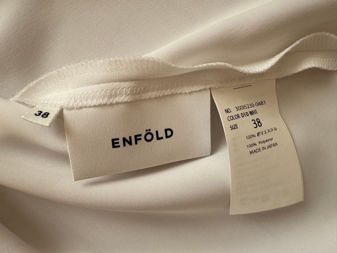 ★*i様 ENFOLD archetypeアーキタイプ　ホワイト　ブラウス　シャ