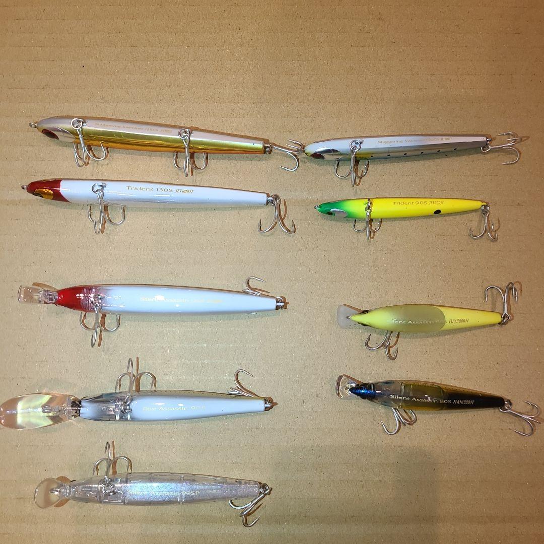 シマノ スタッガリングスイマー トライデント サイレントアサシン