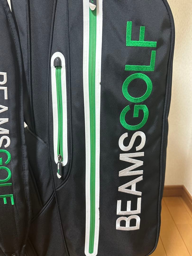 BEAMS GOLF ブラックキャディバッグ
