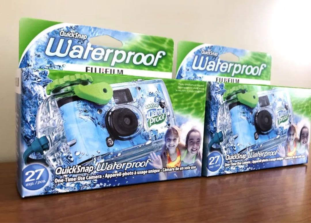 早い者勝ち！富士フイルム　QuickSnap Waterproof　2台
