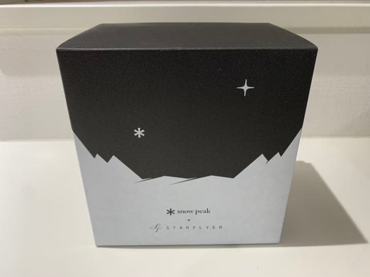 【新品】スノーピーク×スターフライヤー限定チタンマグ&ステッカー