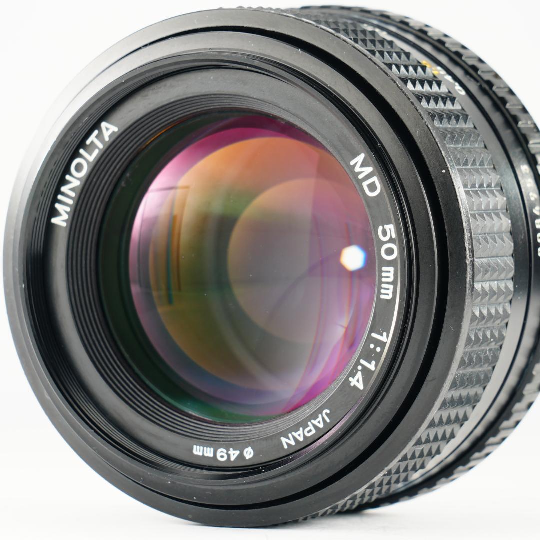 【バブルボケ】動作◎ ミノルタ New MD 50mm F1.4 953
